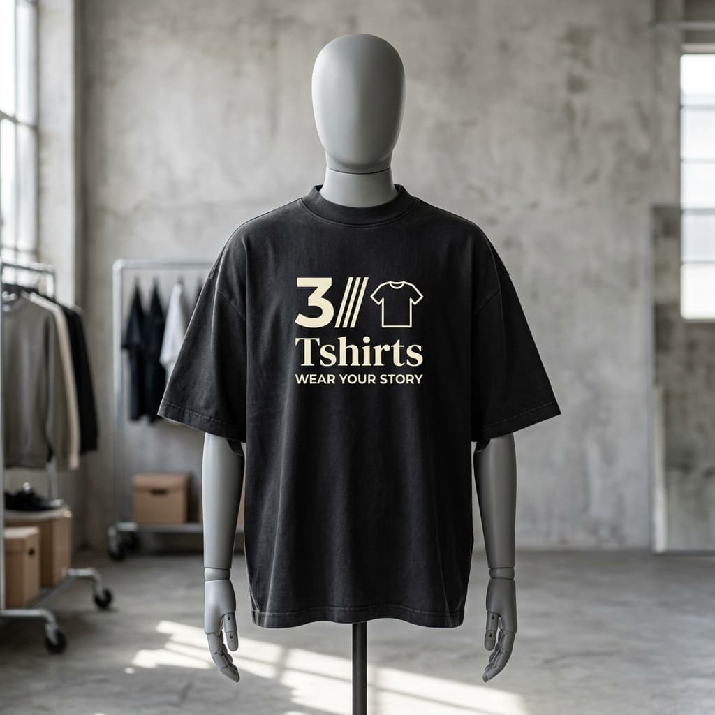 Streetwear Heavyweight Oversized Tee — Custom manufactured Oversized