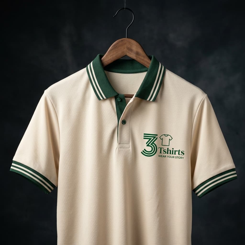 Classic Pique Cotton Polo — Custom manufactured Polo T-Shirts